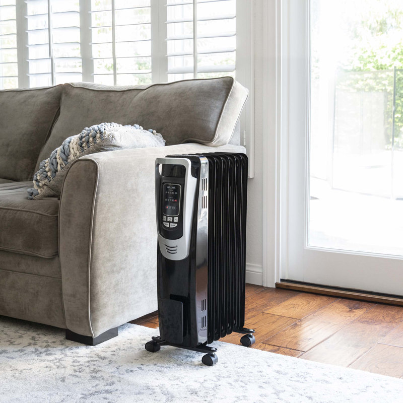 Newair Portable Oil Filled Radiator Space Heater, 150 ft² with Silent, Energy Efficient
